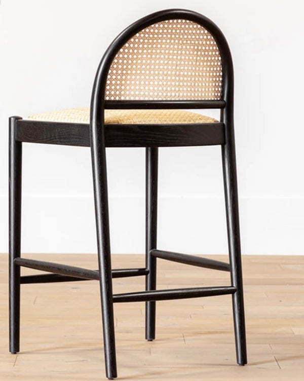 The Oval Counter Stool - Black