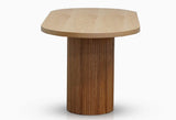 The Oval Dining Table - Natural Wood